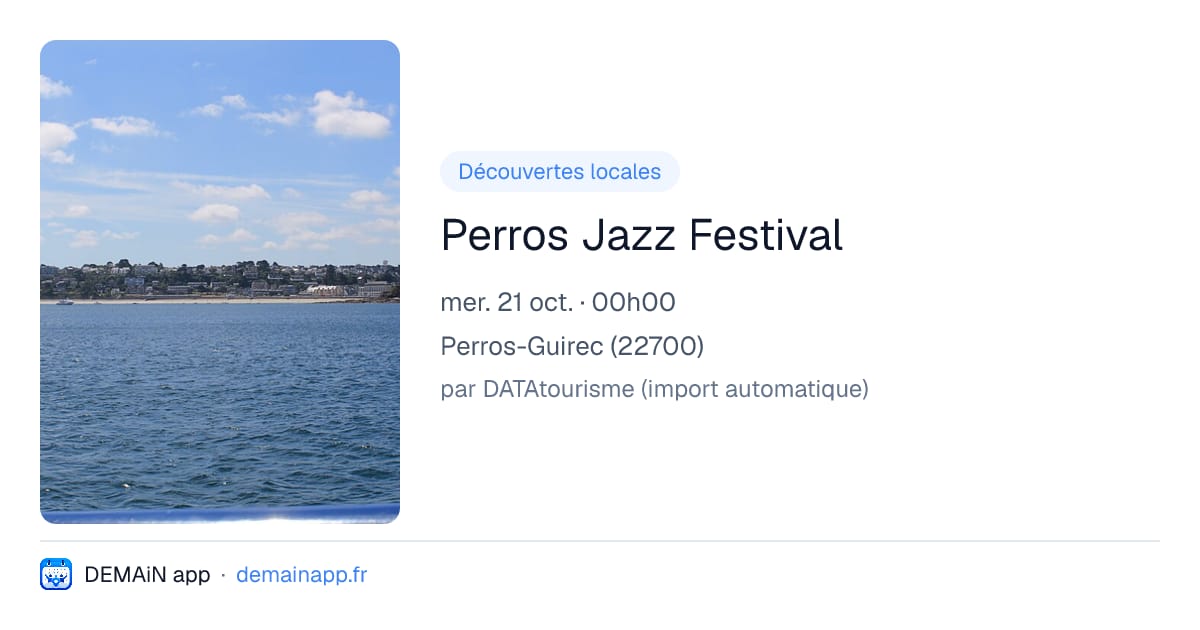 Perros Jazz Festival — Perros-Guirec