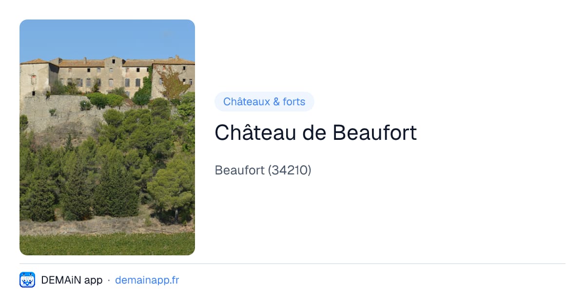 Château de Beaufort — Beaufort
