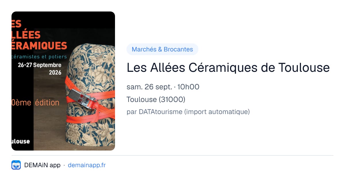 Les Allées Céramiques de Toulouse — Toulouse