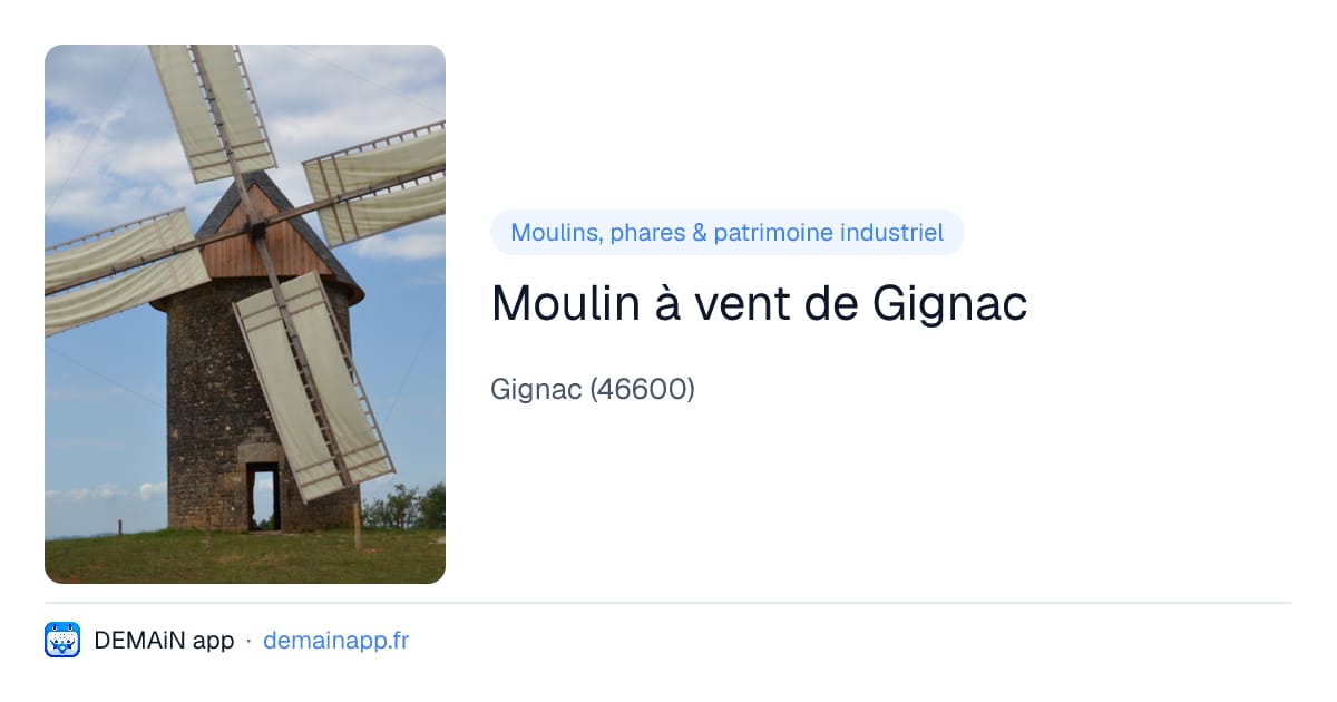 Moulin à vent de Gignac — Gignac