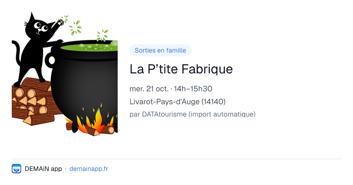 La P’tite Fabrique — Livarot-Pays-d'Auge