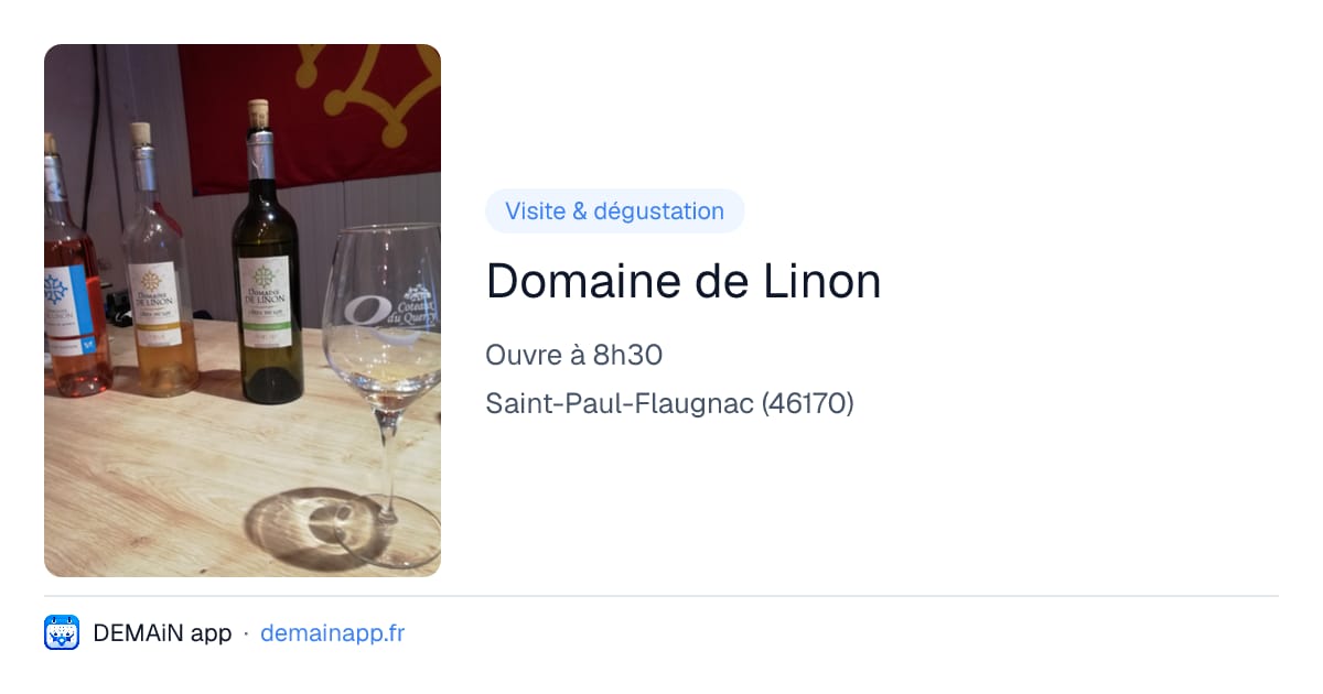Domaine de Linon — Saint-Paul-Flaugnac
