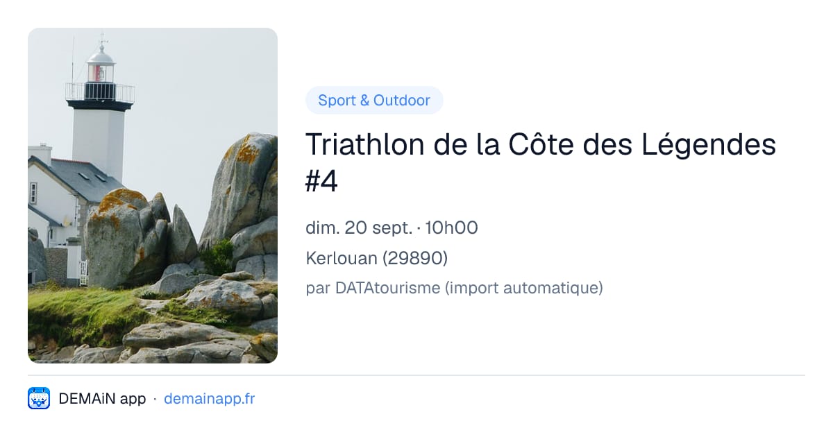 Triathlon de la Côte des Légendes #4 — Kerlouan