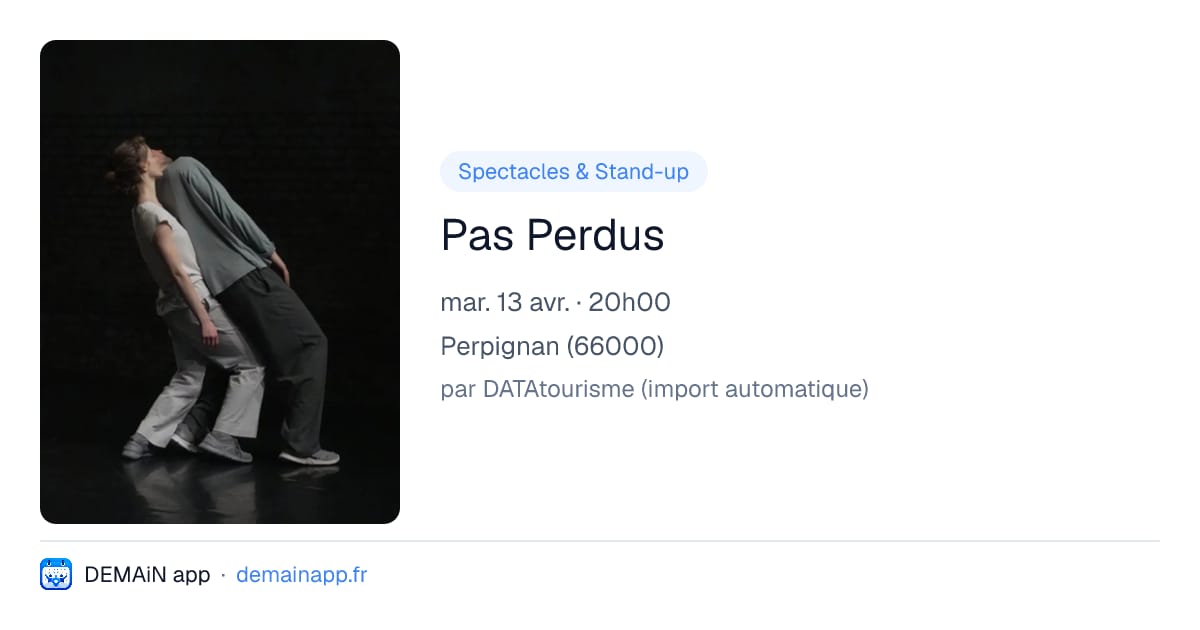Pas Perdus — Perpignan