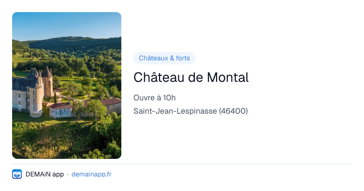 Château de Montal — Saint-Jean-Lespinasse