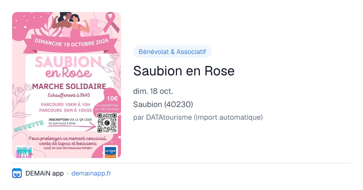 Saubion en Rose — Saubion