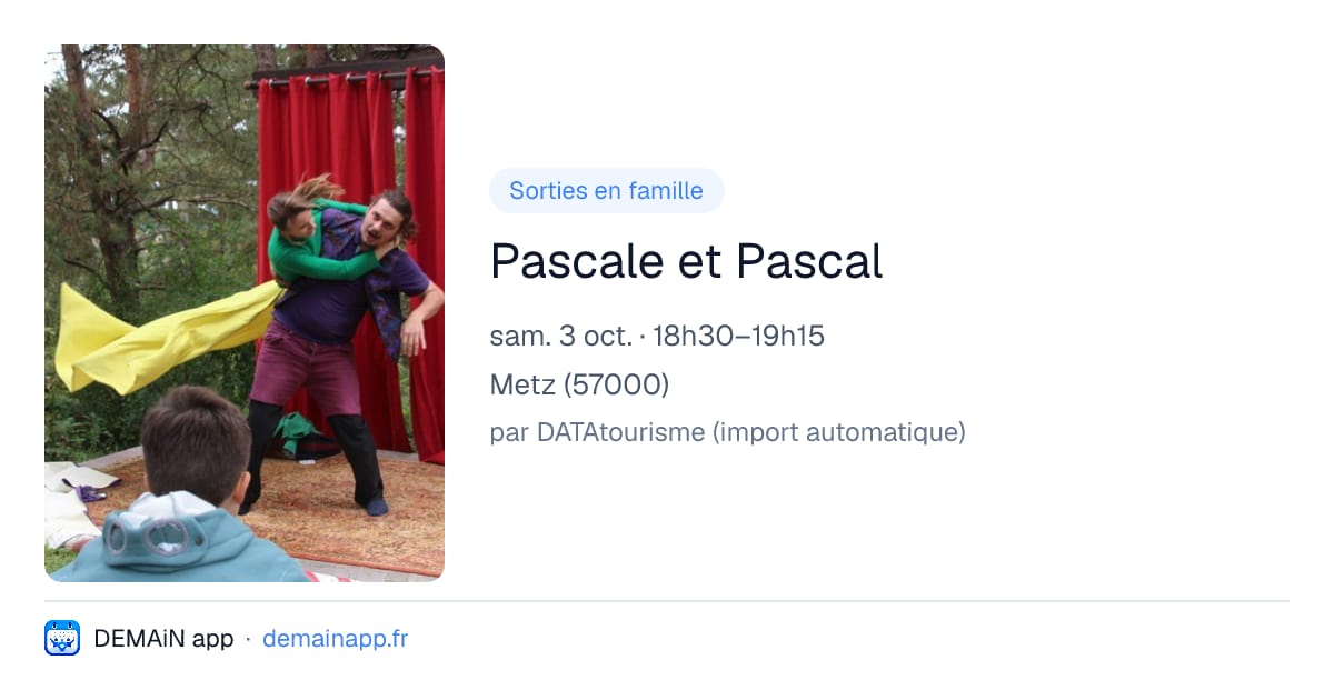 Pascale et Pascal — Metz