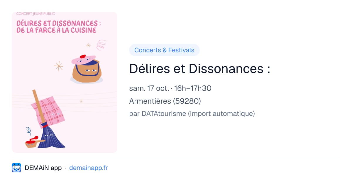 Délires et Dissonances : — Armentières