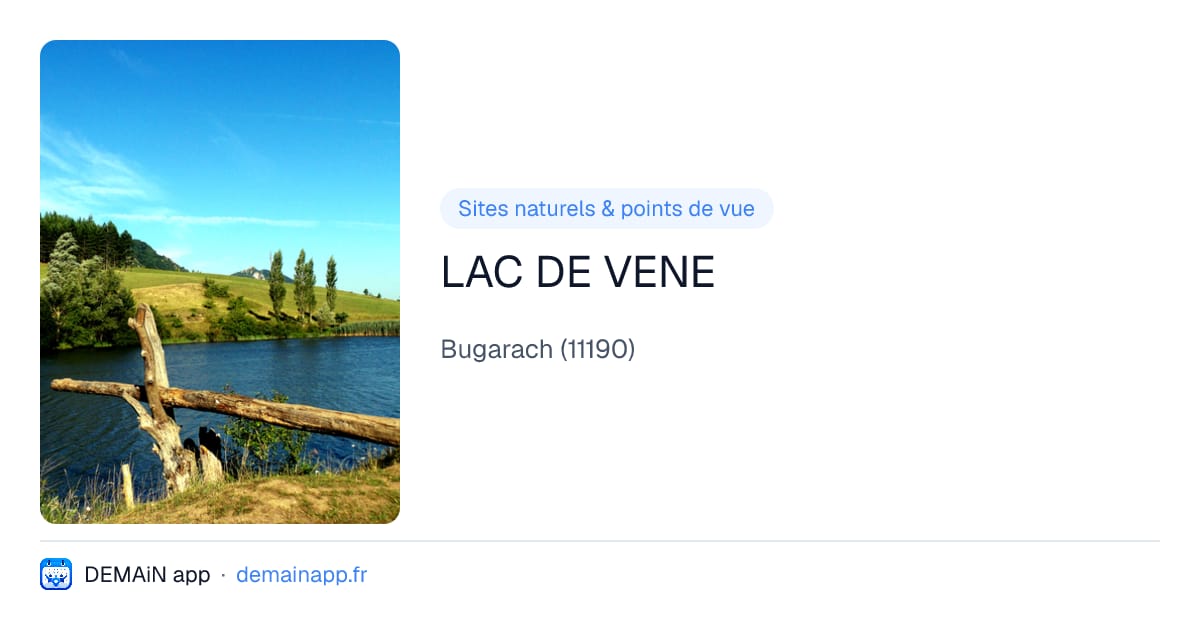 LAC DE VENE — Bugarach