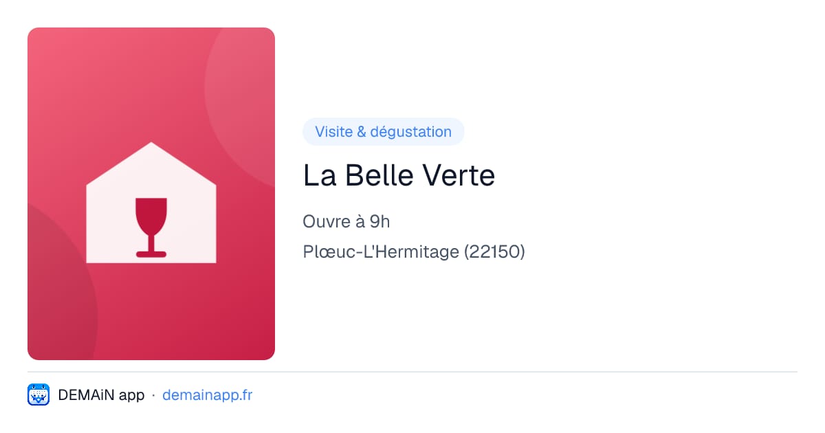 La Belle Verte — Plœuc-L'Hermitage
