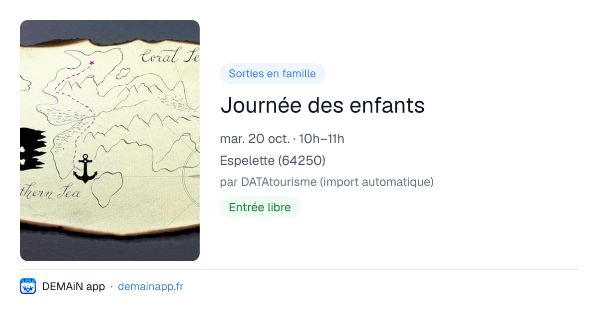 Journée des enfants — Espelette