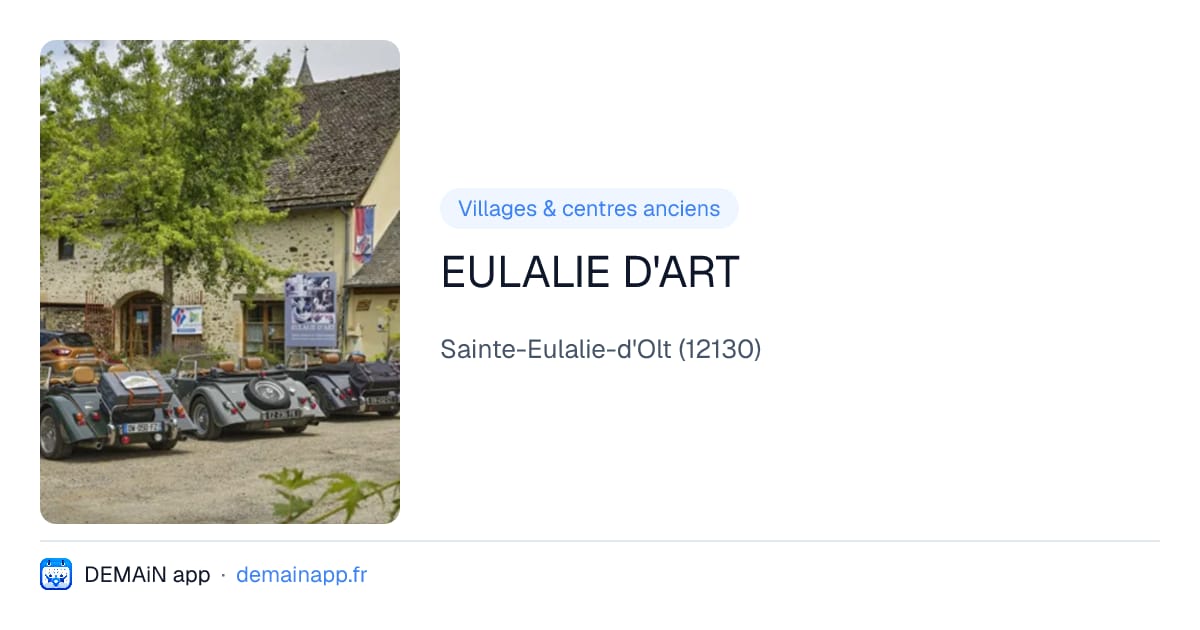 EULALIE D'ART — Sainte-Eulalie-d'Olt