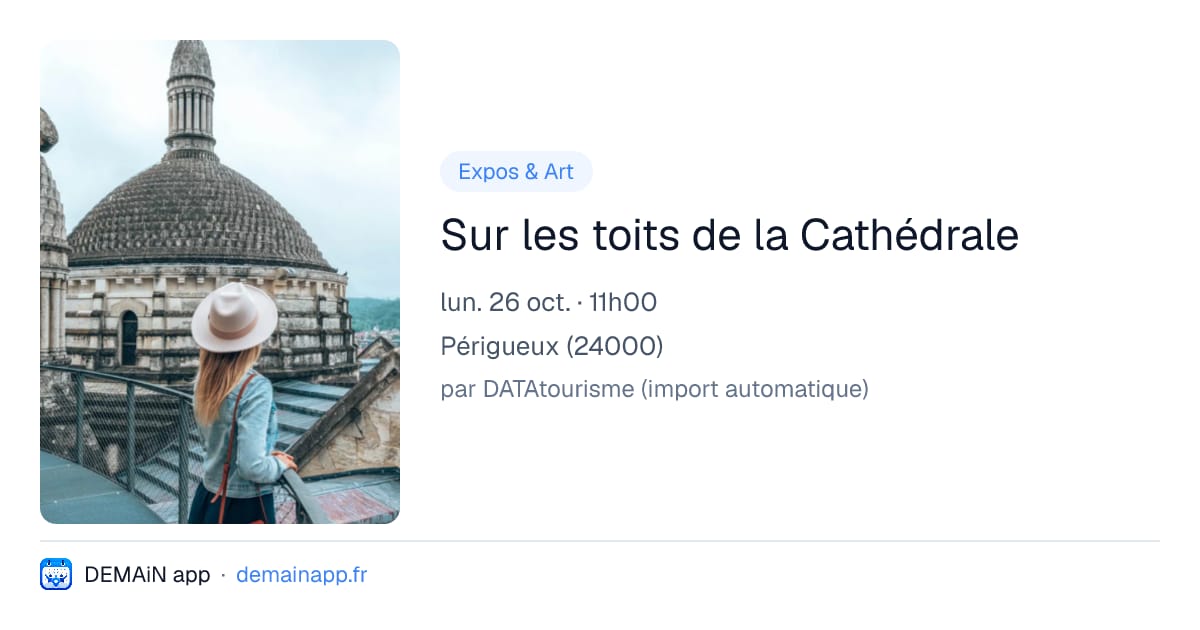 Sur les toits de la Cathédrale — Périgueux