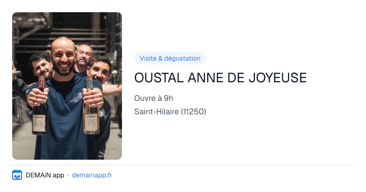 OUSTAL ANNE DE JOYEUSE — Saint-Hilaire