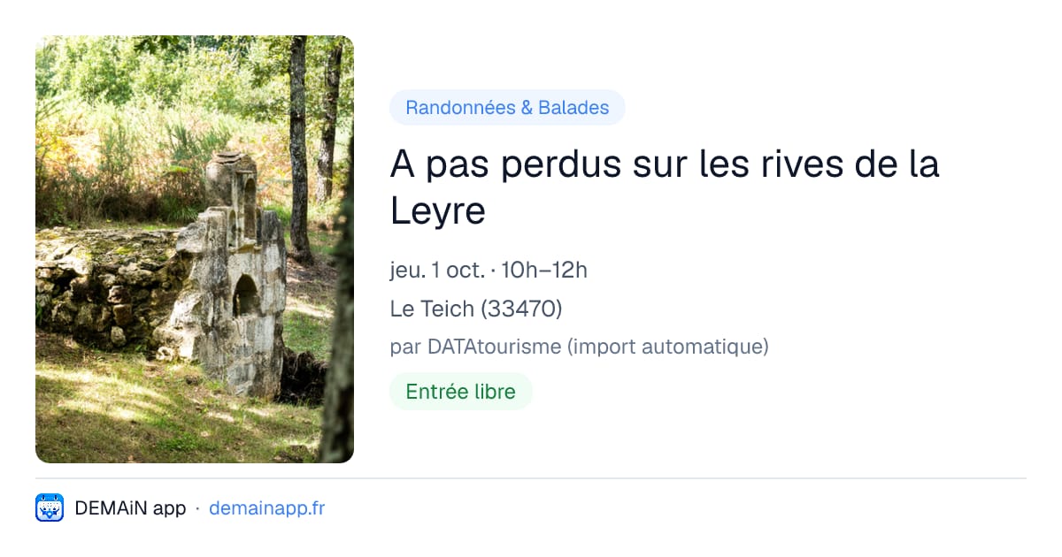 A pas perdus sur les rives de la Leyre — Le Teich