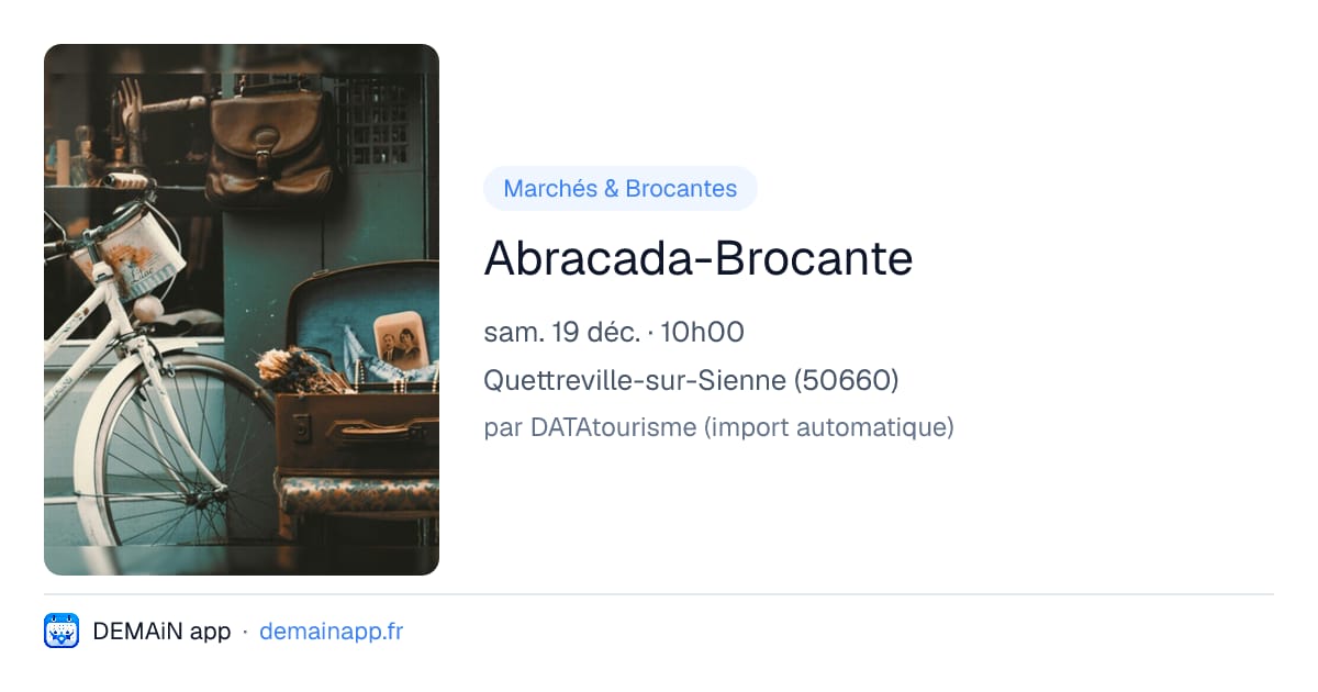 Abracada-Brocante — Quettreville-sur-Sienne