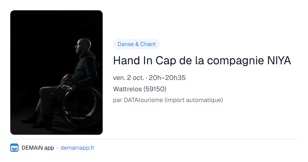 Hand In Cap de la compagnie NIYA — Wattrelos