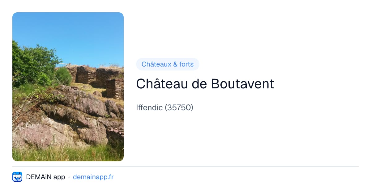 Château de Boutavent — Iffendic