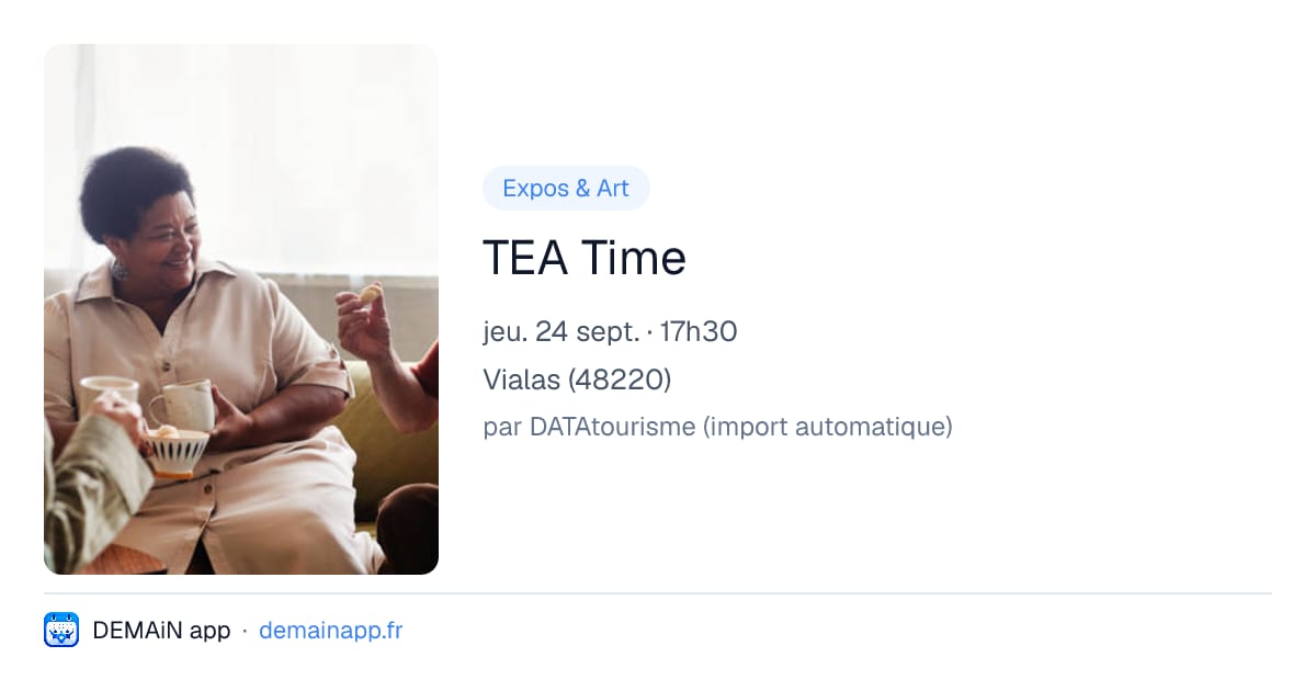 TEA Time — Vialas