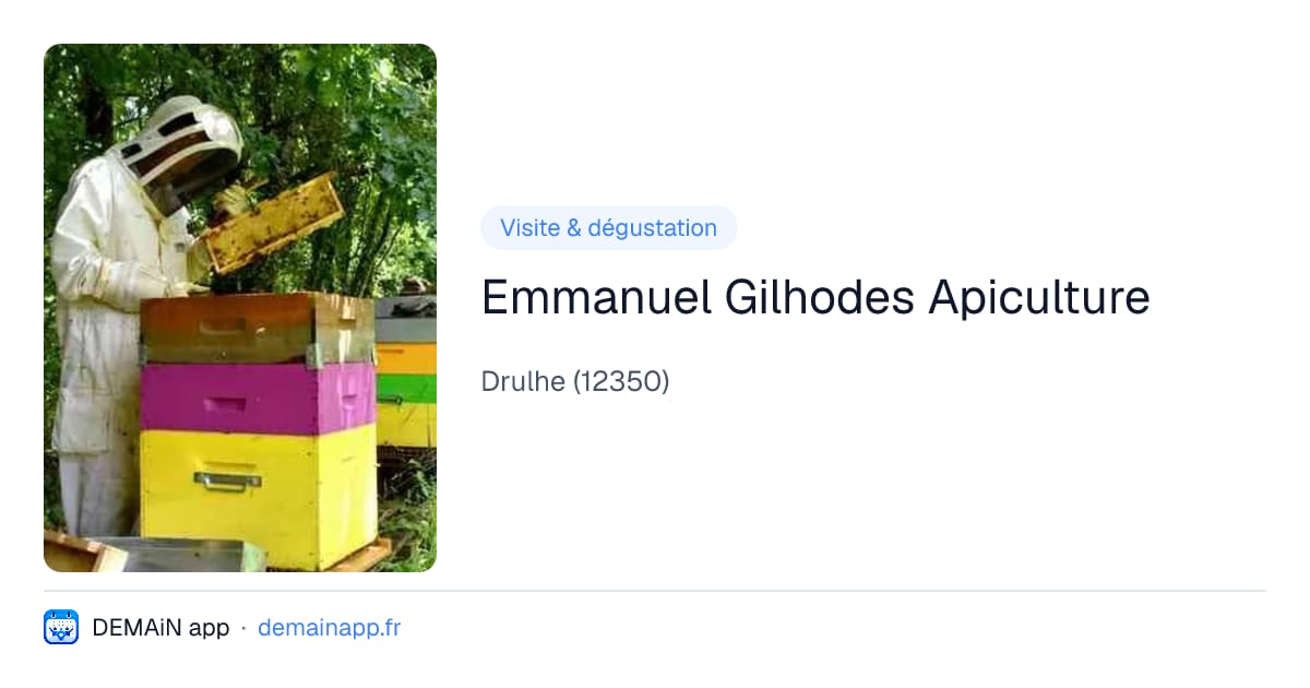 Emmanuel Gilhodes Apiculture — Drulhe