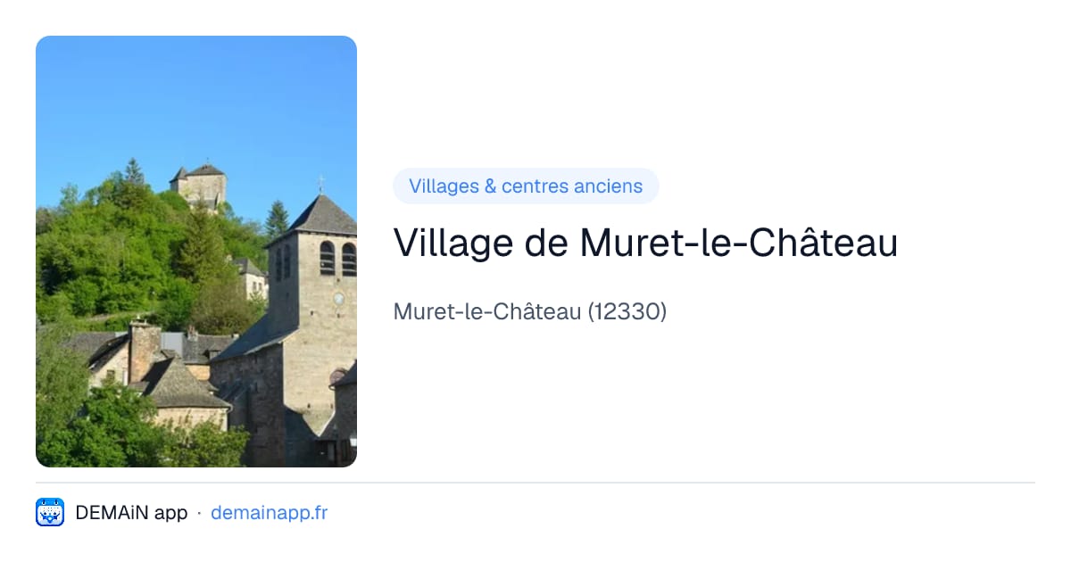 Village de Muret-le-Château — Muret-le-Château