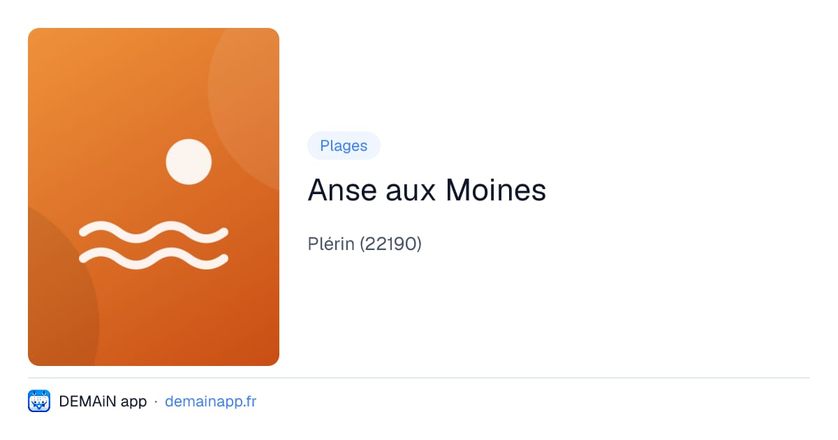Anse aux Moines — Plérin