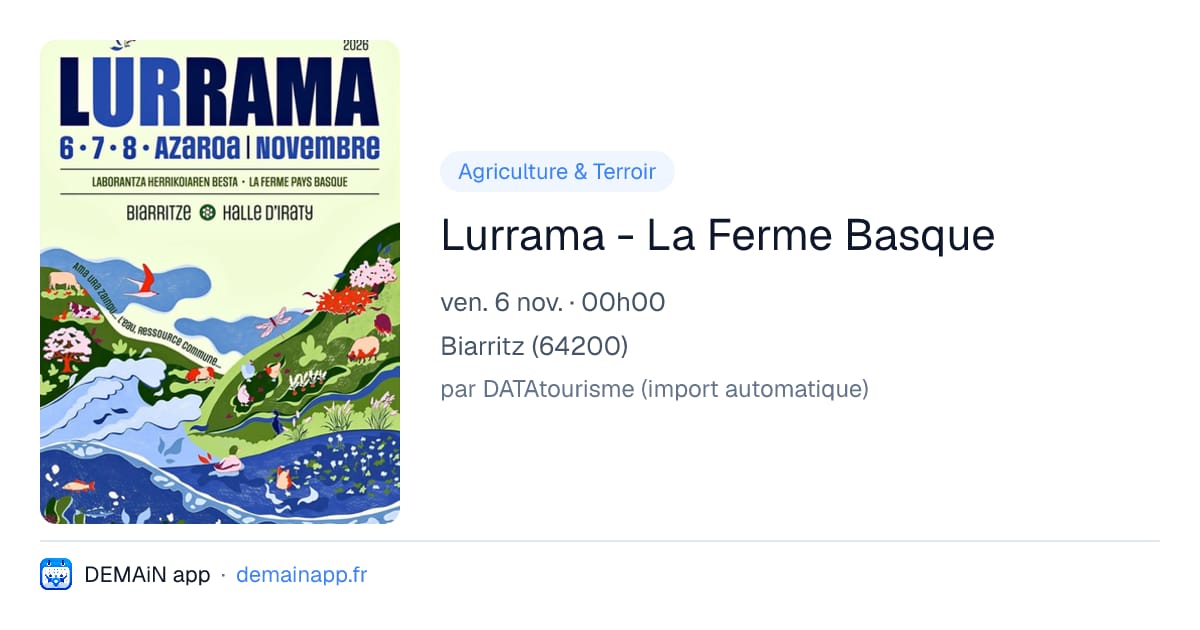 Lurrama - La Ferme Basque — Biarritz
