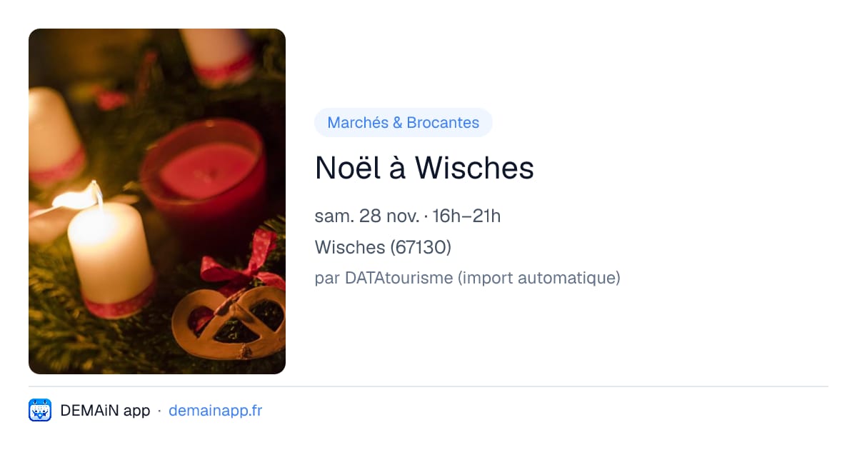 Noël à Wisches — Wisches