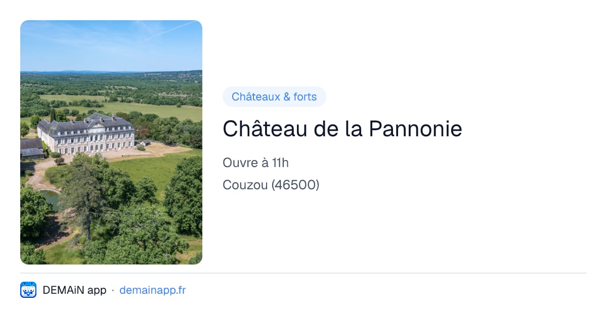 Château de la Pannonie — Couzou
