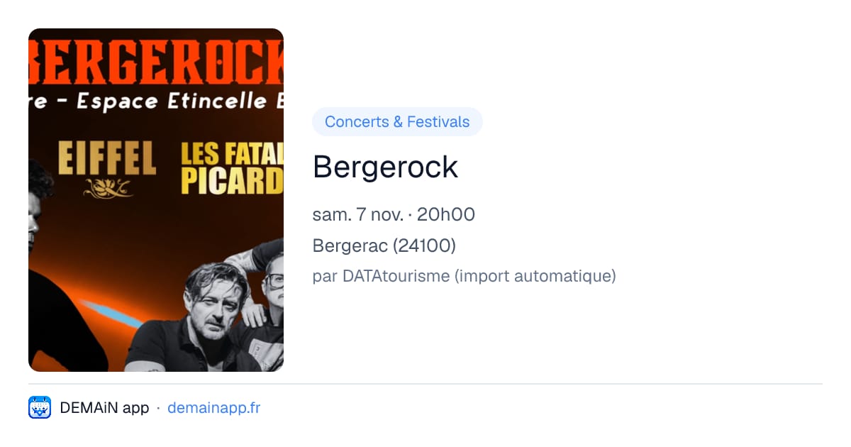 Bergerock — Bergerac