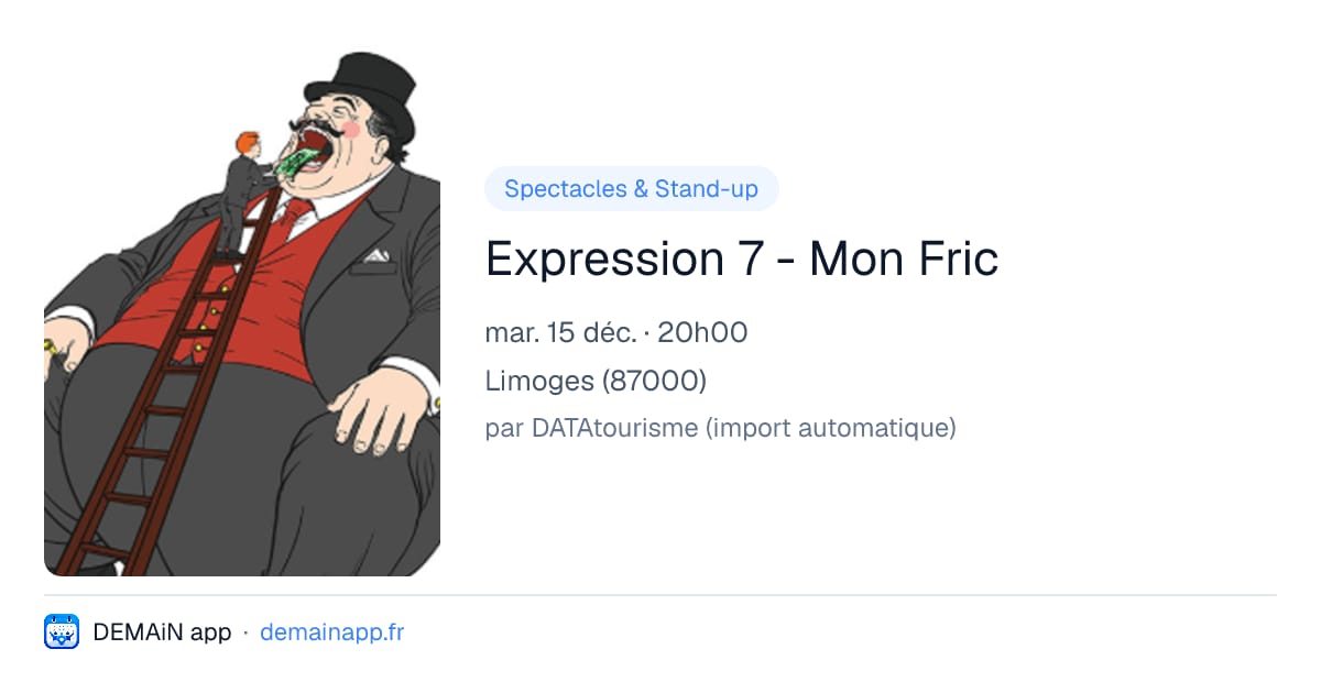 Expression 7 - Mon Fric — Limoges