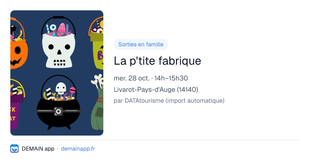 La p'tite fabrique — Livarot-Pays-d'Auge