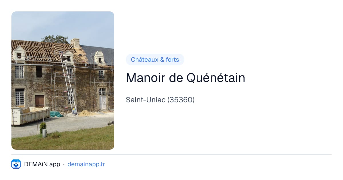 Manoir de Quénétain — Saint-Uniac