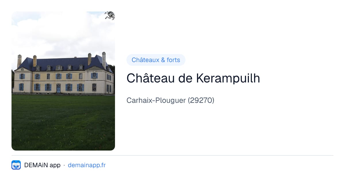 Château de Kerampuilh — Carhaix-Plouguer