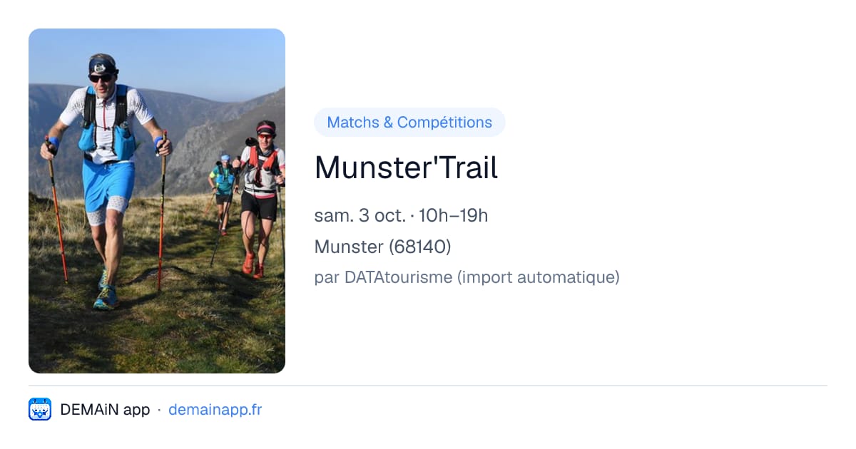 Munster'Trail — Munster