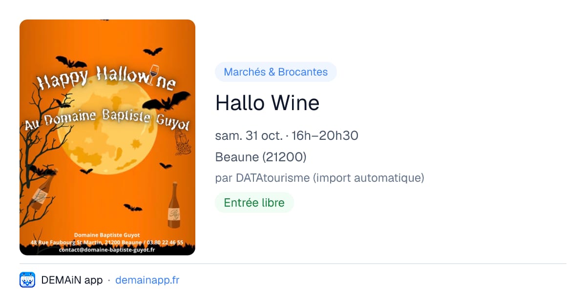 Hallo Wine — Beaune