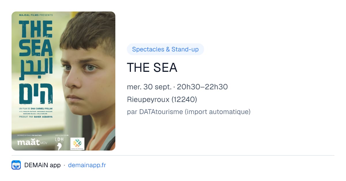 THE SEA — Rieupeyroux