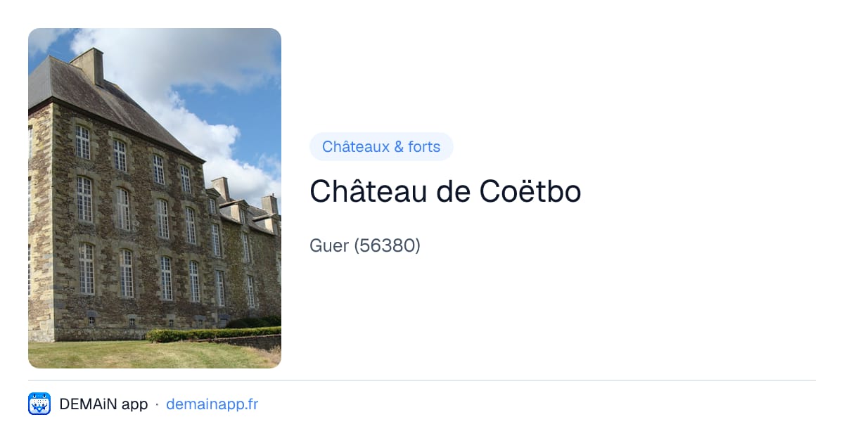Château de Coëtbo — Guer