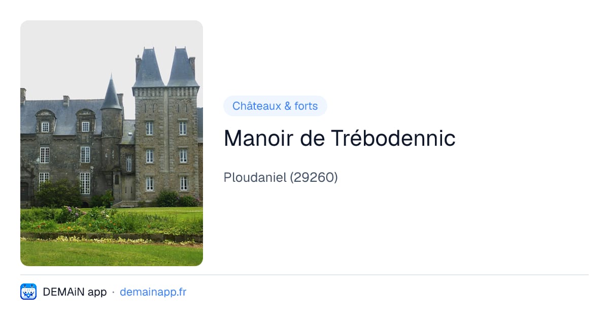 Manoir de Trébodennic — Ploudaniel