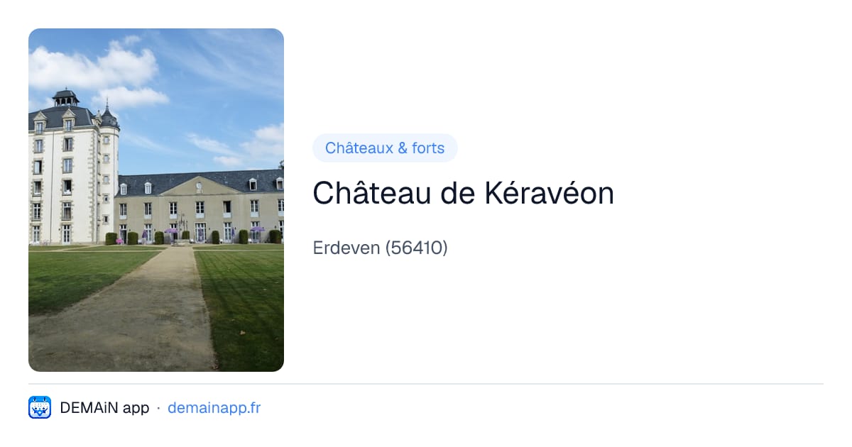 Château de Kéravéon — Erdeven