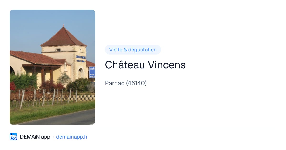 Château Vincens — Parnac