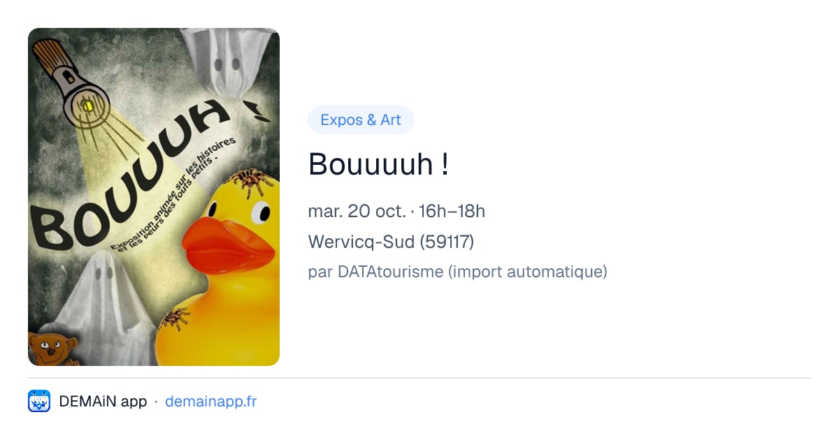 Bouuuuh ! — Wervicq-Sud