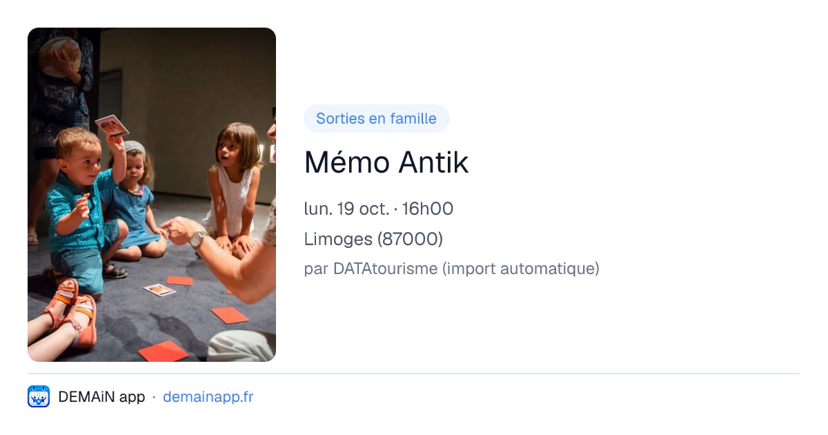 Mémo Antik — Limoges