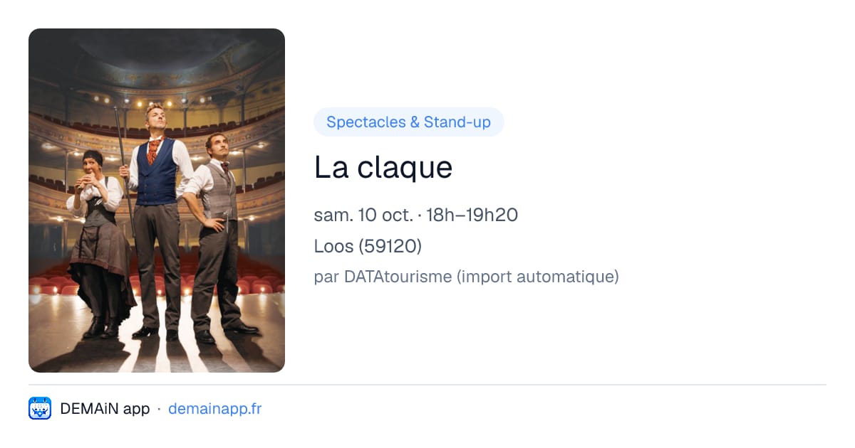 La claque — Loos