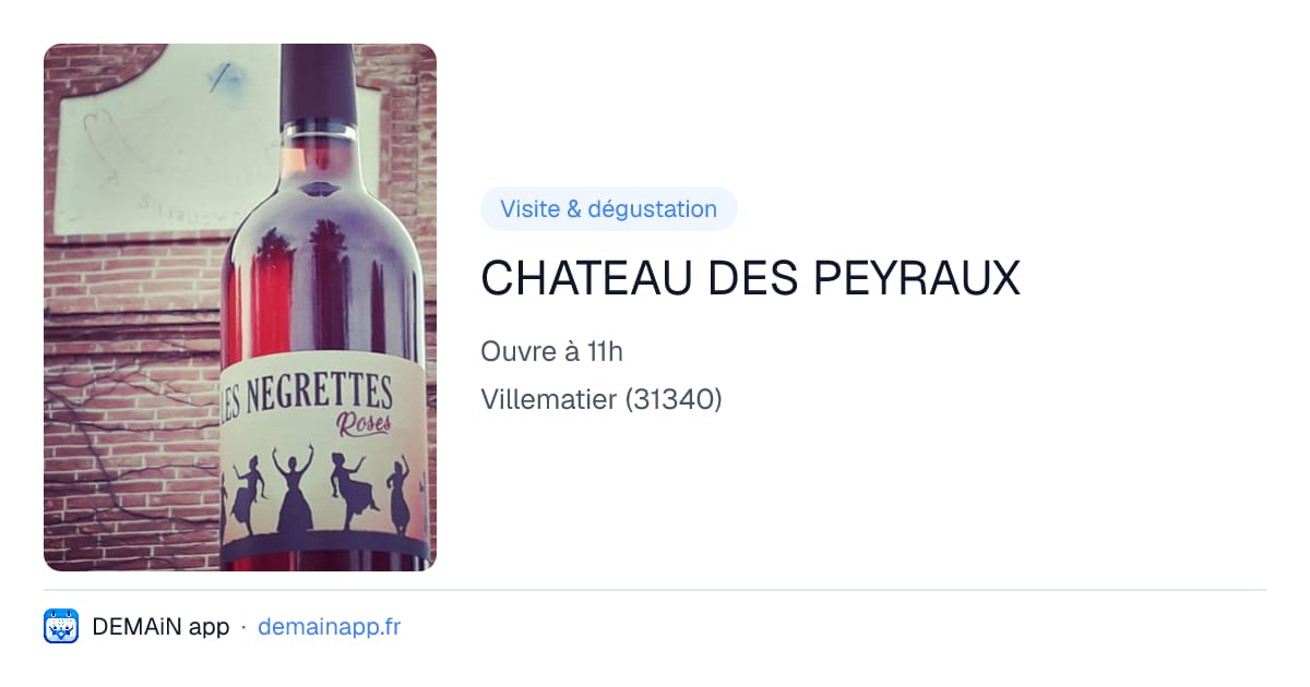 CHATEAU DES PEYRAUX — Villematier