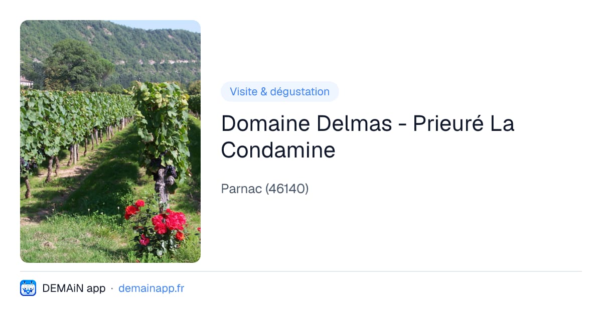Domaine Delmas - Prieuré La Condamine — Parnac