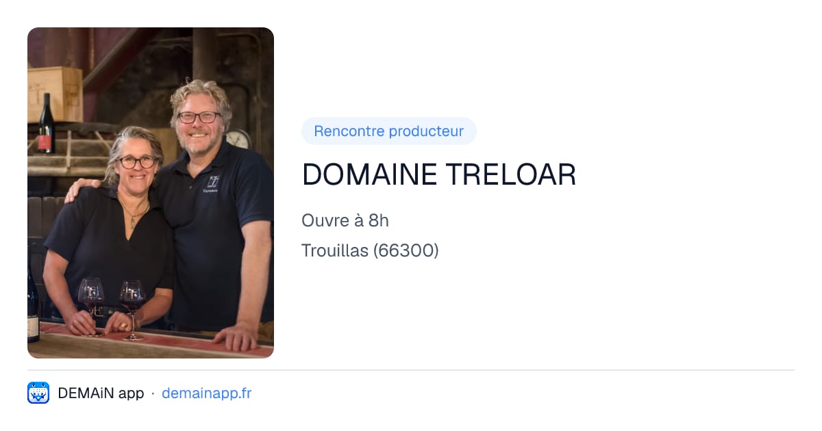 DOMAINE TRELOAR — Trouillas