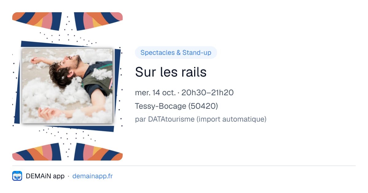 Sur les rails — Tessy-Bocage