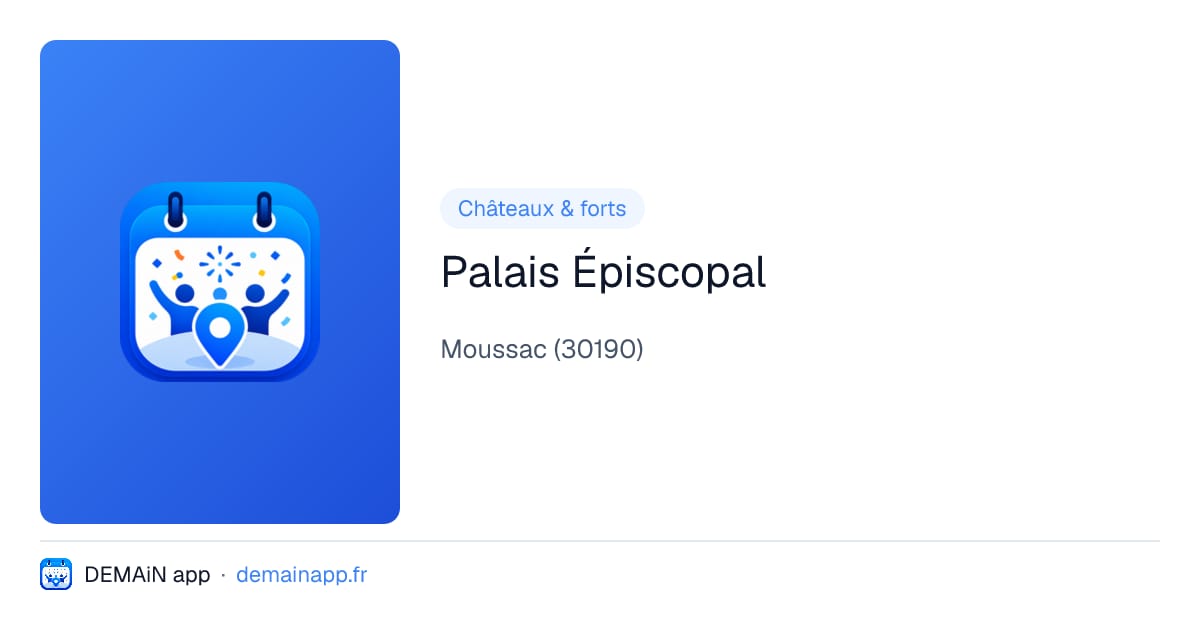 Palais Épiscopal — Moussac