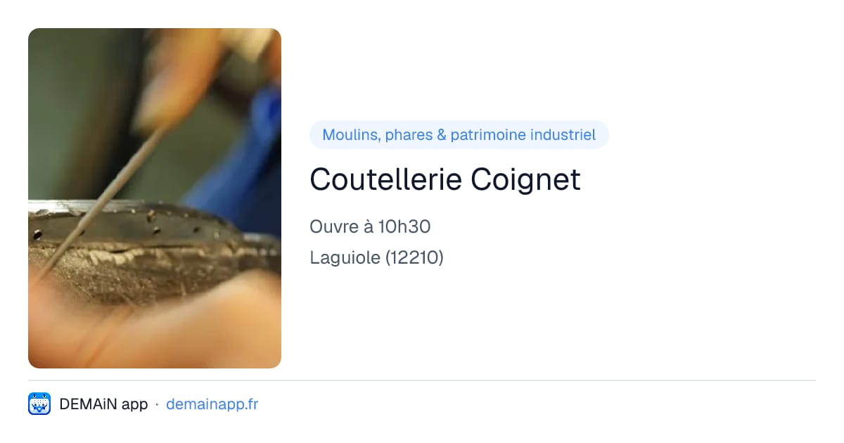 Coutellerie Coignet — Laguiole